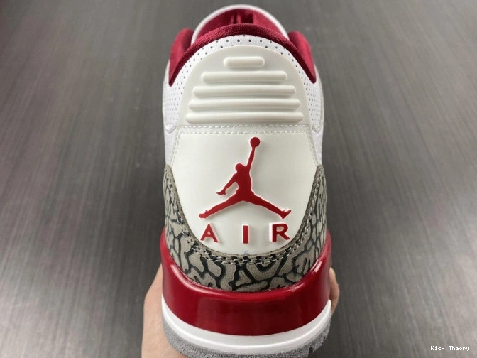Kicked Out Shoe Store CT8532-126 Cardinal Retro 3 Red Jordan 0710